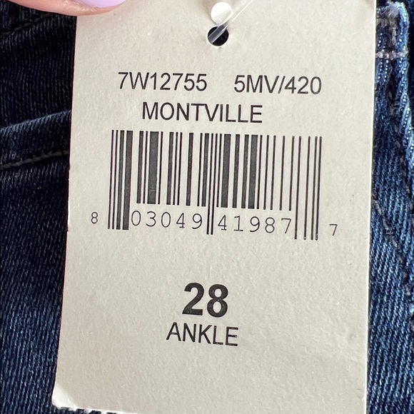 charlie skinny jeans lucky brand Ultra luxe Italian Stretch W 6/28 L29” 28 ankle - Picture 2 of 7